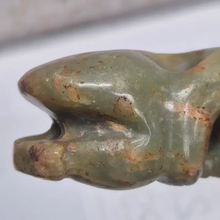 [BUNJANG] Hongshan Culture Jade Sculpture (AC-186) / 홍산문화 홍산옥 (재질과 조각이 매우 좋은) (AC-186)