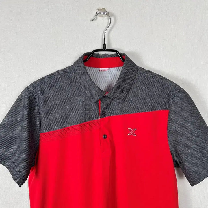 [BUNJANG] JDX M Red Spandex Short Sleeve T-shirt / JDX 카라 스판 반팔 티 티셔츠 남95 M 라덴 빈티지