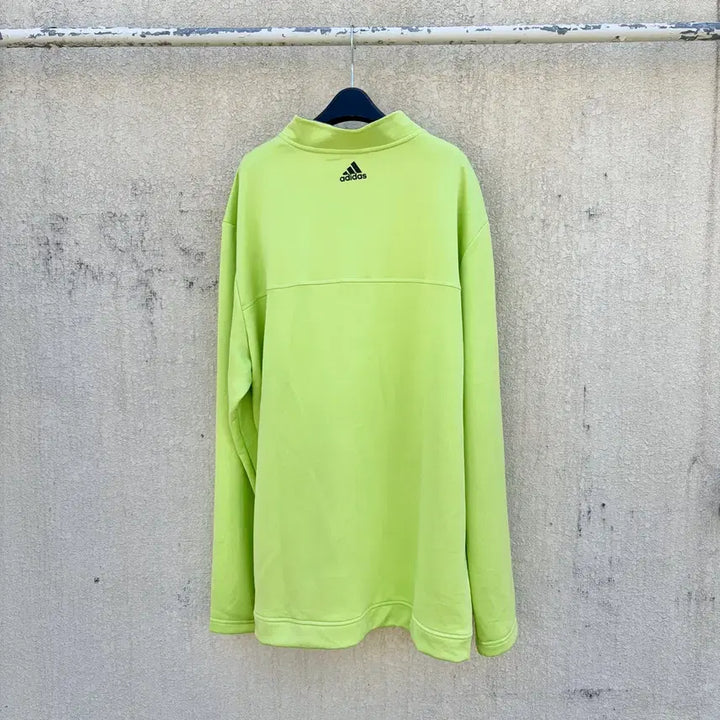 [BUNJANG] Adidas Half Zip Long Sleeve Shirt / 4XL)아디다스 해외판 하프집업 롱슬리브