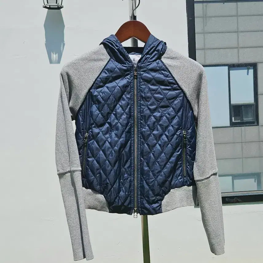 [BUNJANG] Lanvin Quilted Hooded Zip-up Jacket / 랑방 퀄팅 후드 집업