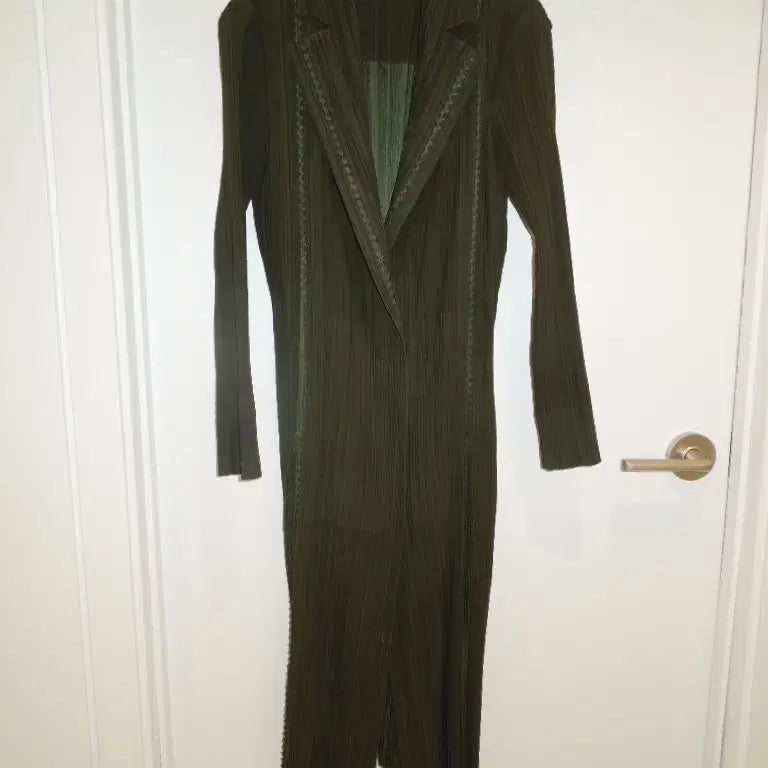 [BUNJANG] Pleats Please Issey Miyake Pete Long Jacket / 플리츠플리즈 이세이미야케 페테 롱 자켓