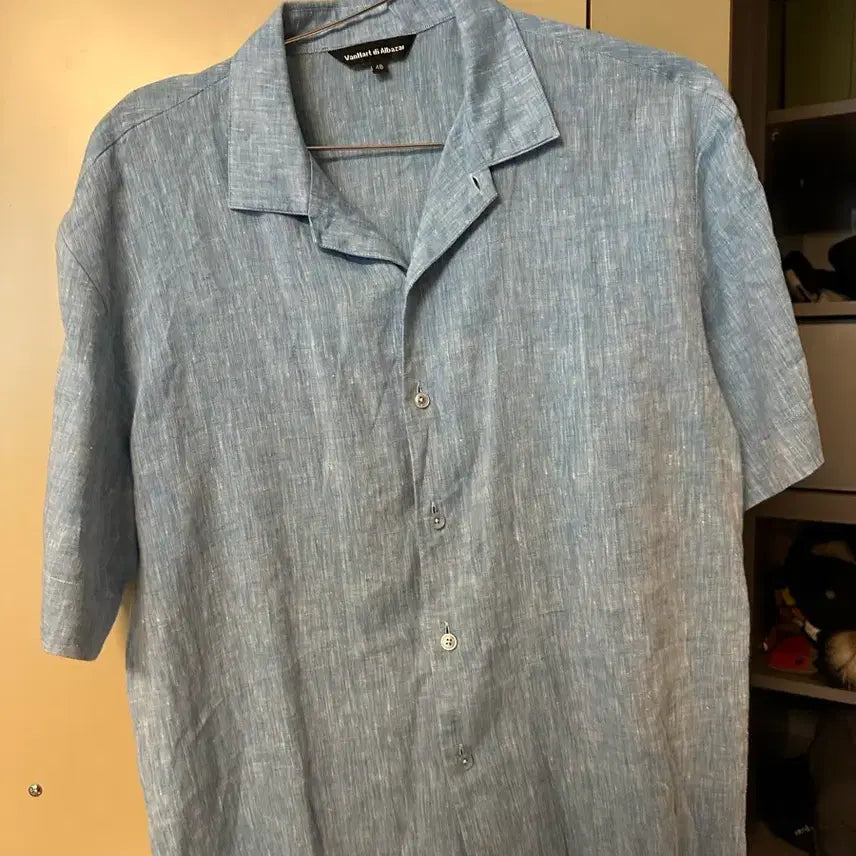 [SOLD OUT] vanhart de albazar 린넨 셔츠 블루 48