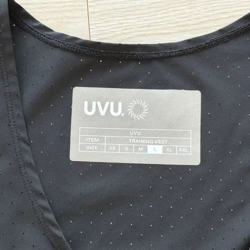 [SOLD OUT] UVU 트레이닝 베스트 블랙
