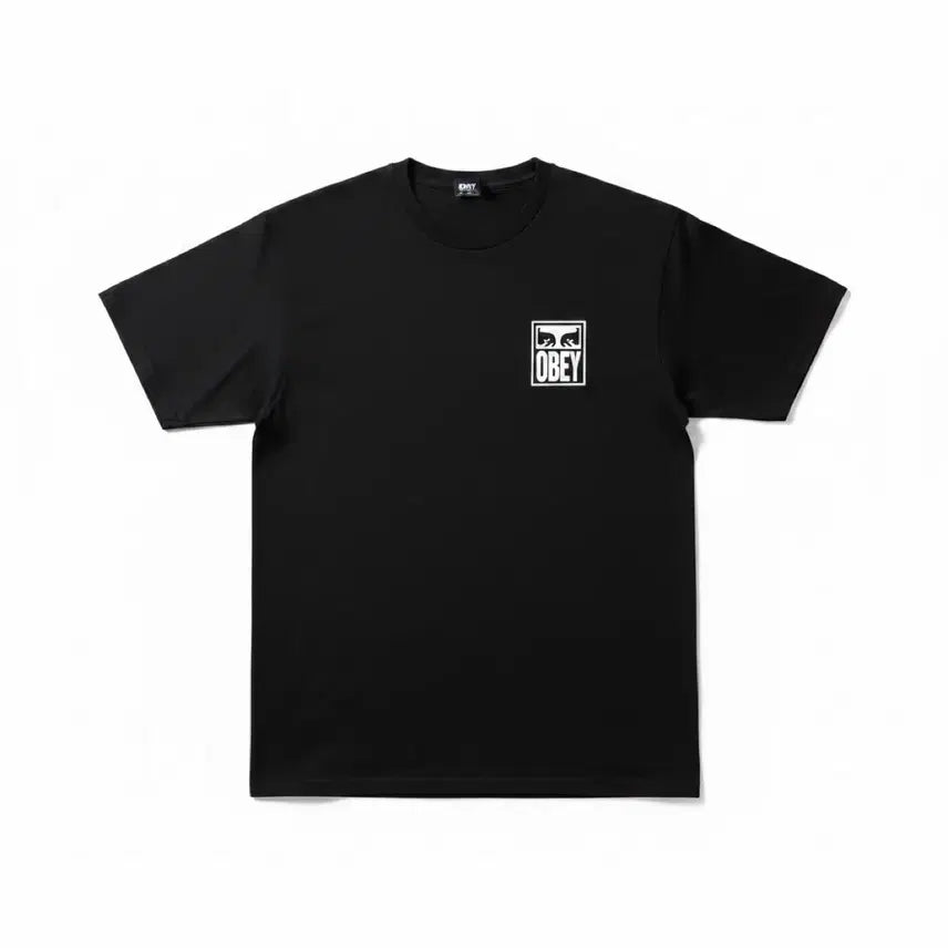 [BUNJANG] OBEY Eyes Icon 2 Classic T-Shirt Black L / 오베이 아이즈 아이콘 2 클래식 티셔츠 블랙 L