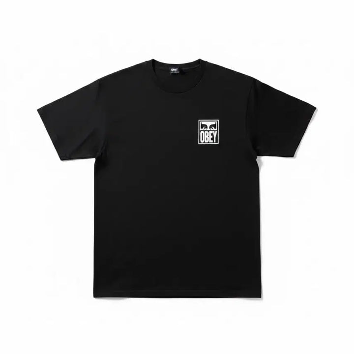 [BUNJANG] OBEY Eyes Icon 2 Classic T-Shirt Black L / 오베이 아이즈 아이콘 2 클래식 티셔츠 블랙 L