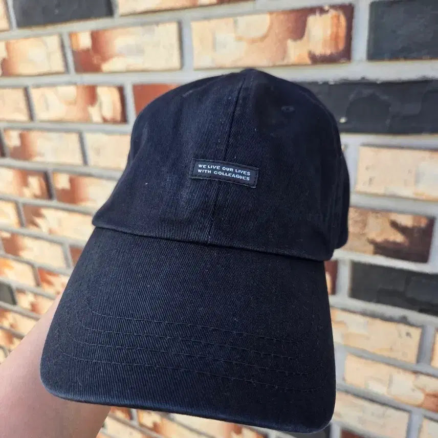 [BUNJANG] PLATEAU Black Ball Cap Hat / PLATEAU 블랙 볼캡 모자