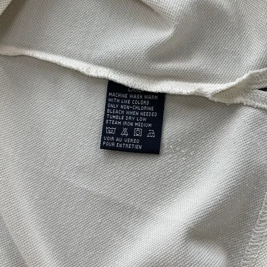 [SOLD OUT] [L] 폴로 랄프로렌 블랙 라벨 빅포니 자수로고 카라 반팔 티셔츠 슬림핏