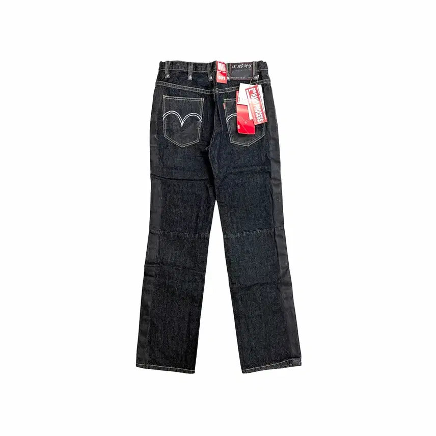 [SOLD OUT] (새상품) 리바이스 RED 레드 501 왁스 코팅 데님 팬츠 (32)