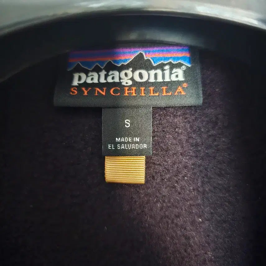 [BUNJANG] Patagonia Synchilla Obsidian Plum Fleece Jacket / 파타고니아 신칠라 S 옵시디언 플럼