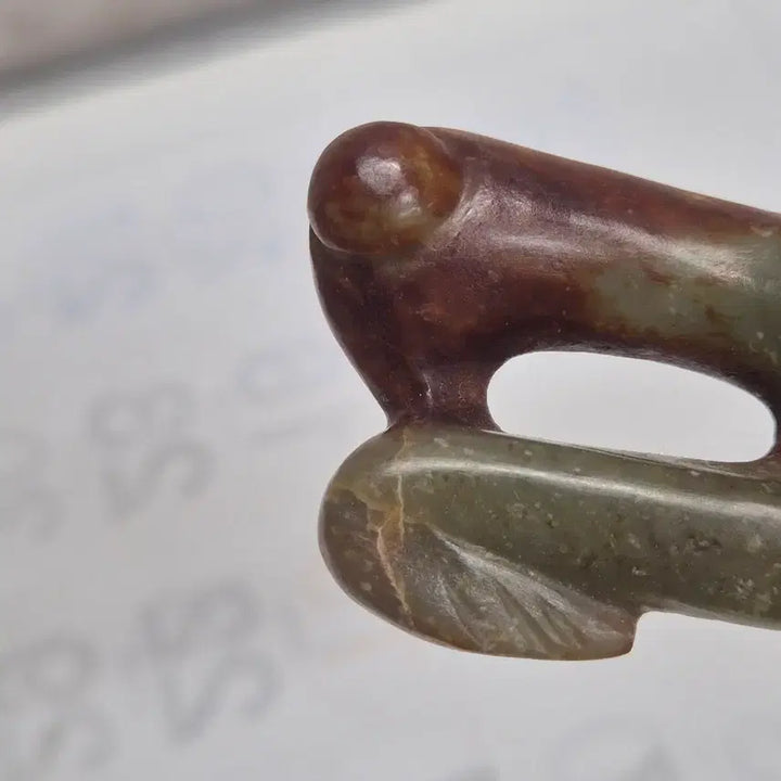 [BUNJANG] Hongshan Culture Jade Sculpture / 홍산문화 홍산옥 (재질과 조각이 매우 좋은) (AC-187)