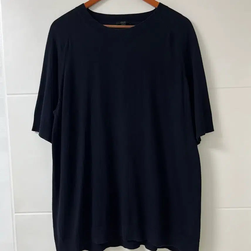 [BUNJANG] COS Round Silk Blend T-shirt / 코스 라운드 실크 반팔