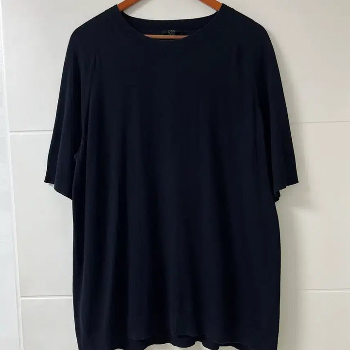 [BUNJANG] COS Round Silk Blend T-shirt / 코스 라운드 실크 반팔
