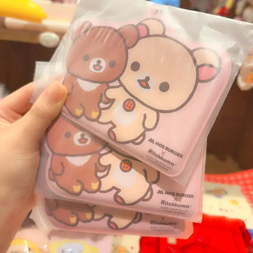 [BUNJANG] San-X Korilakkuma Kogum Kuma Card Case Keyring / 산엑스 코리락쿠마 코구마 카드 케이스 키링