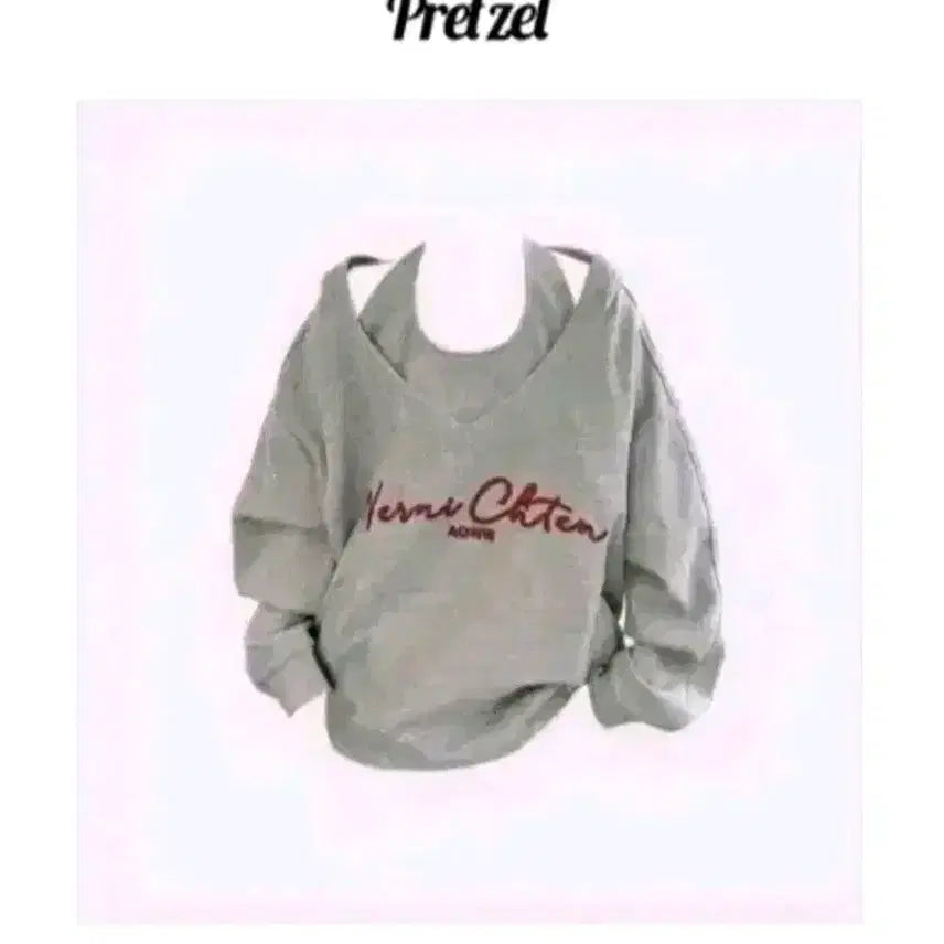 [BUNJANG] Ably Pretzel Liberty Lettering Hoodie Set / 에이블리 프레첼 리버티 레터링 후드 세트