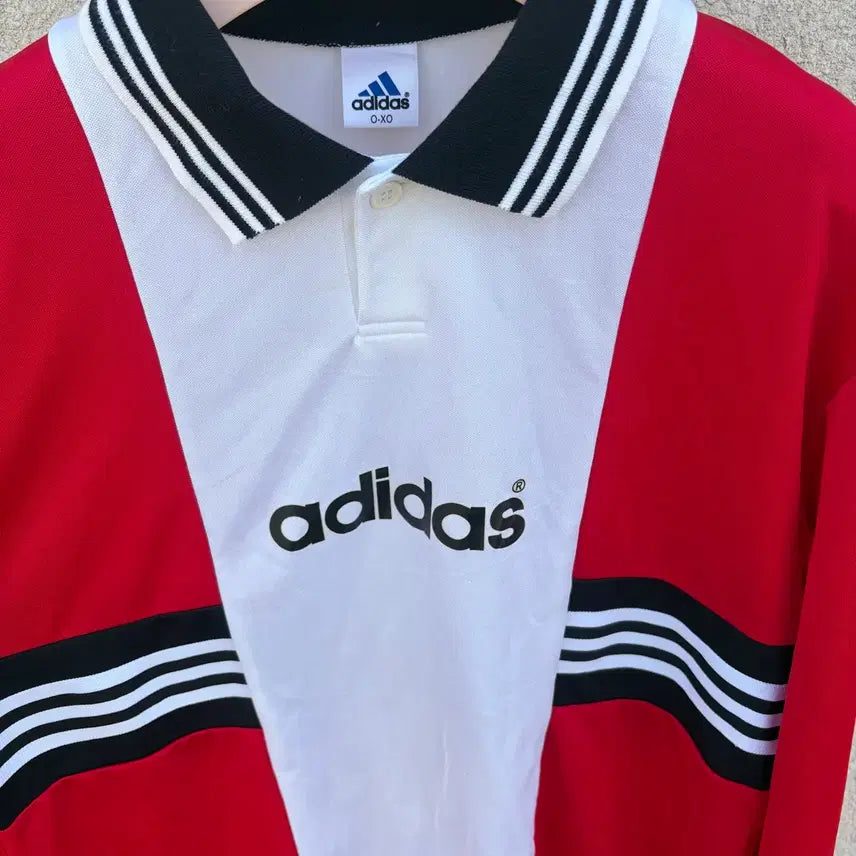 [BUNJANG] Adidas X Descente 90s Long Sleeve Jersey / L)일본판 아디다스 X 데상트 90S 올드스쿨 롱슬리브 져지
