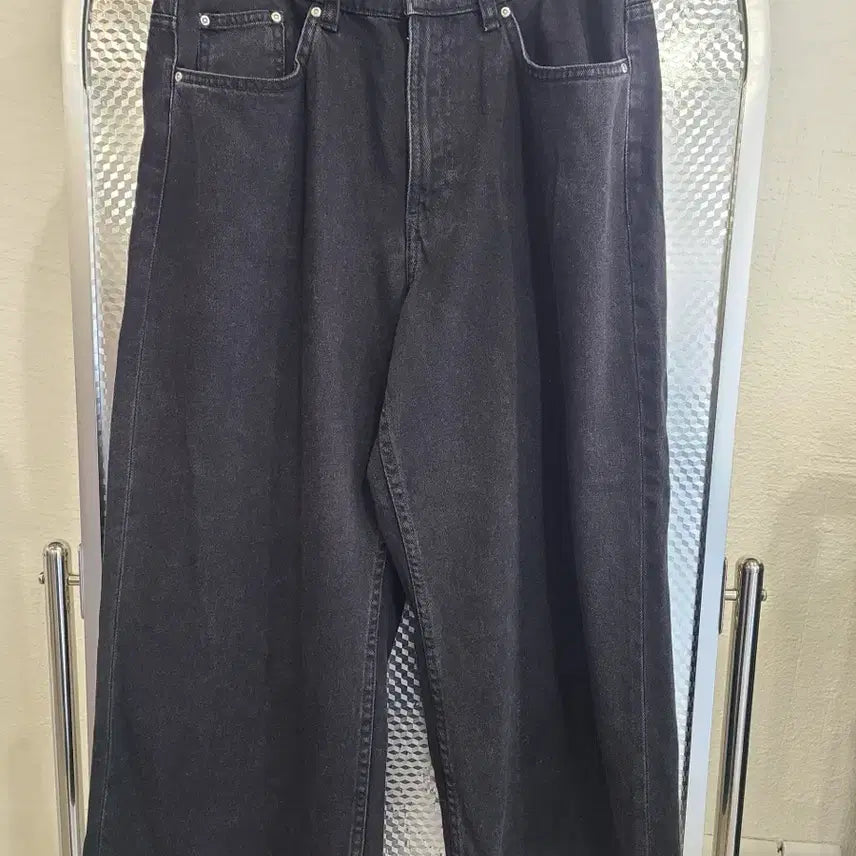 [BUNJANG] ZARA TRF Wide Denim Pants EUR42 / 자라 TRF 와이드 데님 팬츠 EUR42