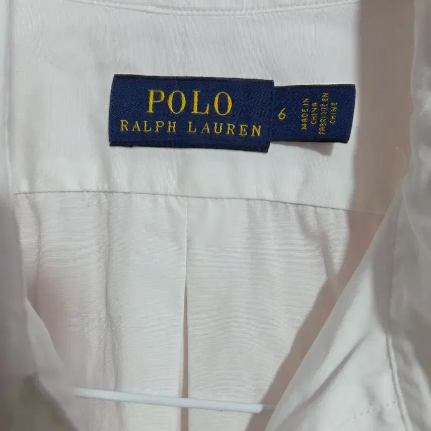 [BUNJANG] Polo Ralph Lauren White Bell Sleeve Shirt / 폴로 랄프로렌 화이트 벨 슬리브 셔츠
