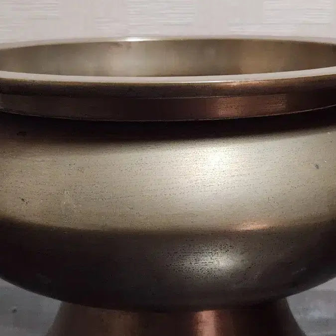 [BUNJANG] Antique Brass Incense Burner / 오래된 놋쇠 민무늬 향로