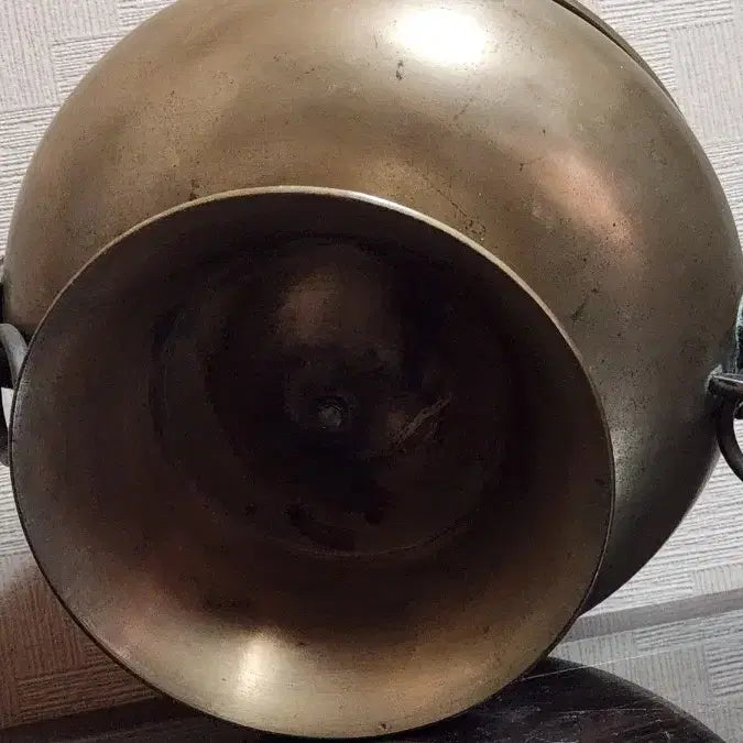 [BUNJANG] Antique Brass Incense Burner / 오래된 놋쇠 민무늬 향로