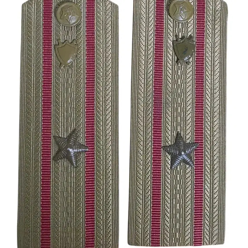 [BUNJANG] Soviet Army Major Shoulder Boards / 소련군 법무병과 소령 견장