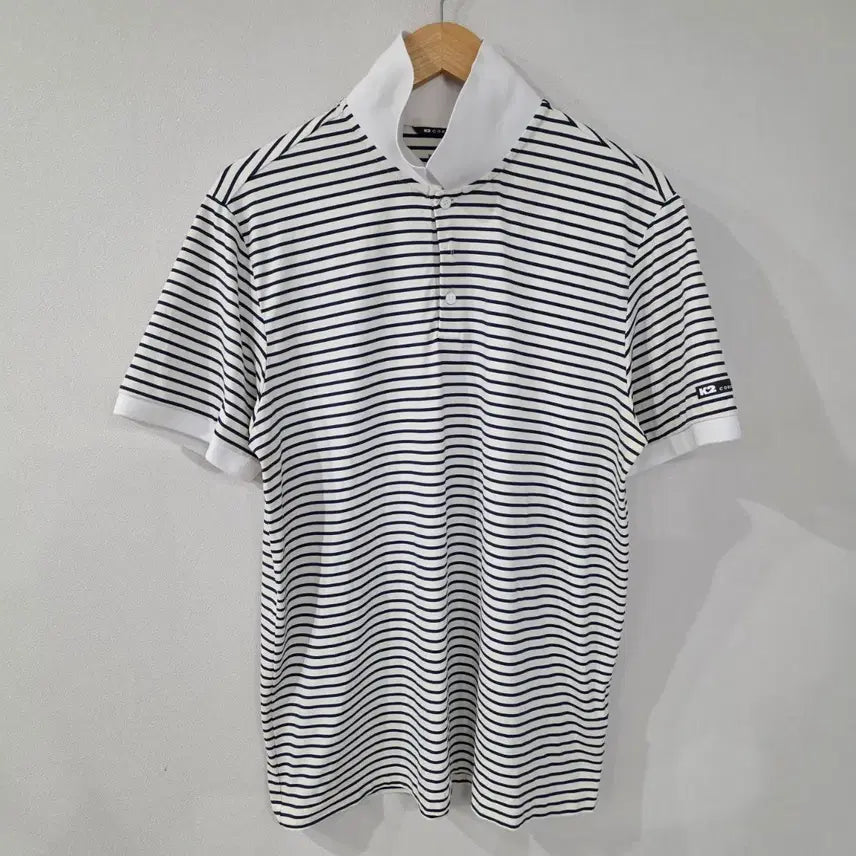 [BUNJANG] K2 Code 10 Striped PK T-Shirt / K2 코드10 스트라이프 반팔 PK 티셔츠 110