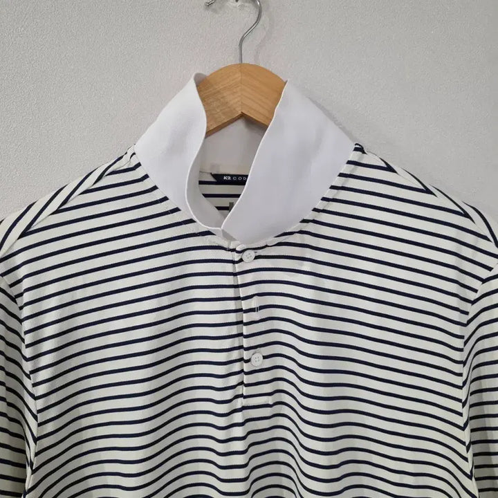 [BUNJANG] K2 Code 10 Striped PK T-Shirt / K2 코드10 스트라이프 반팔 PK 티셔츠 110
