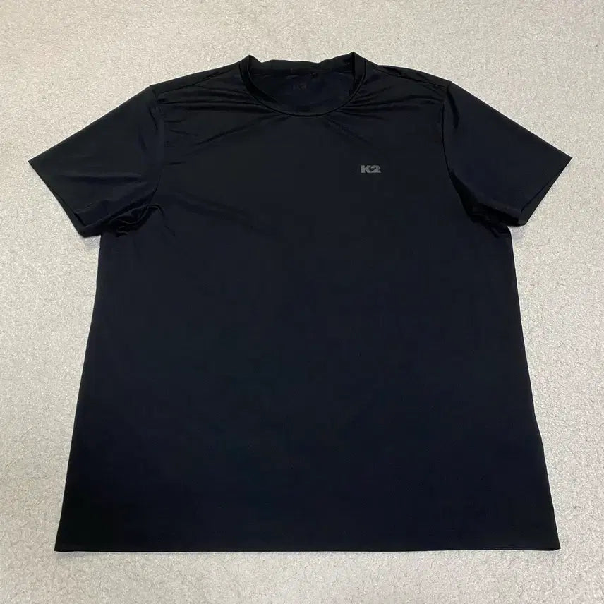 [SOLD OUT] K2 검정색 반팔 티셔츠 기능성 115