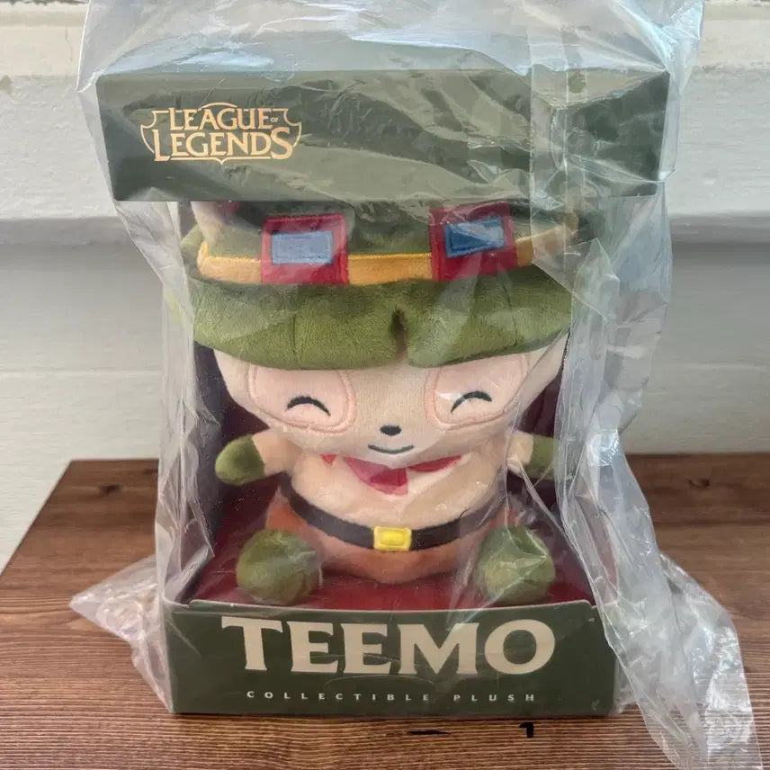 [SOLD OUT] 라이엇 리그오브레전드 컬렉터블 티모 인형 미개봉
