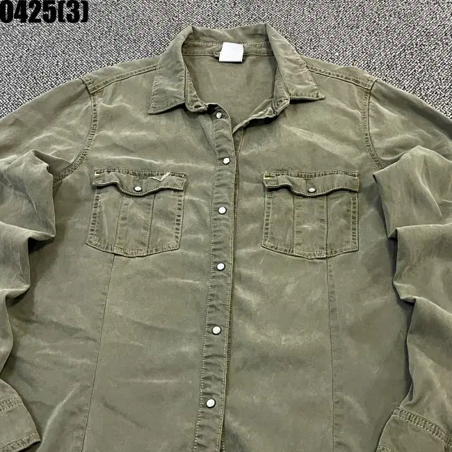 [SOLD OUT] 자라 데님 셔츠 XS 실측 95
