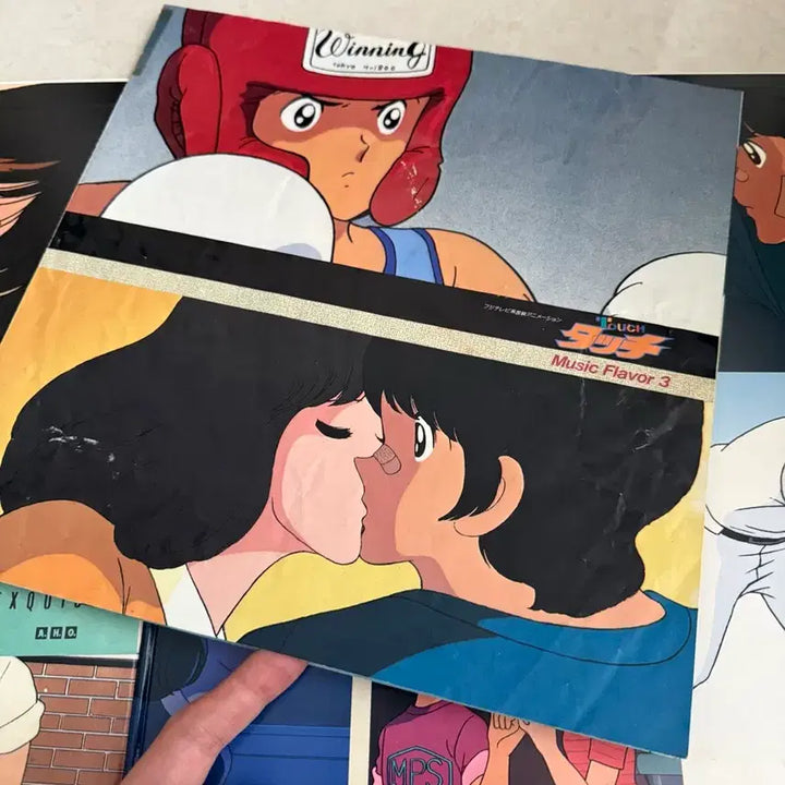 [BUNJANG] Touch OST Original Soundtrack 7 LP Set / 터치 OST 오리지널 사운드트랙 아다치 미츠루 7개 세트