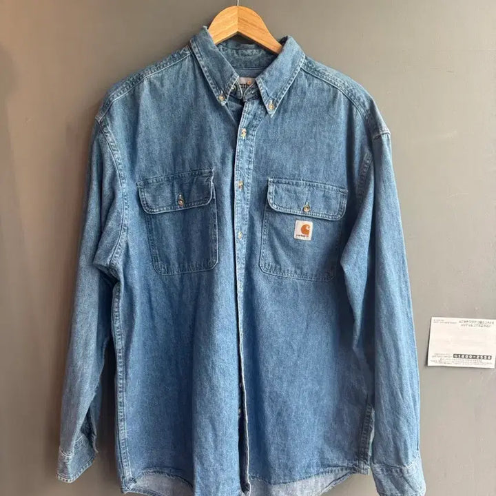 [BUNJANG] Carhartt Denim Shirt / 칼하트 데님 셔츠