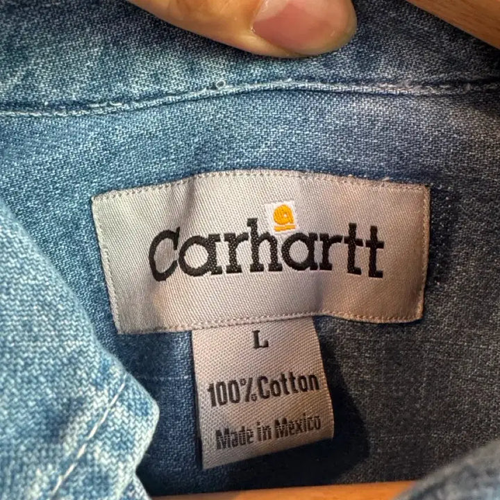 [BUNJANG] Carhartt Denim Shirt / 칼하트 데님 셔츠