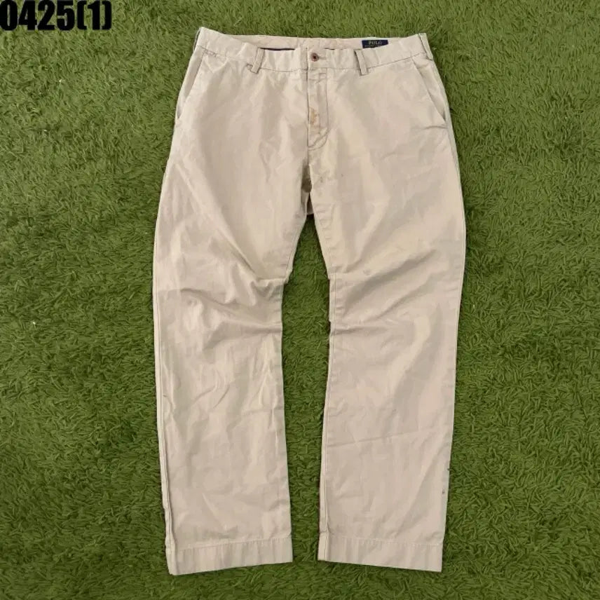 [BUNJANG] Polo Ralph Lauren Beige Cotton Pants 36 / 폴로 랄프로렌 베이지 면바지 36