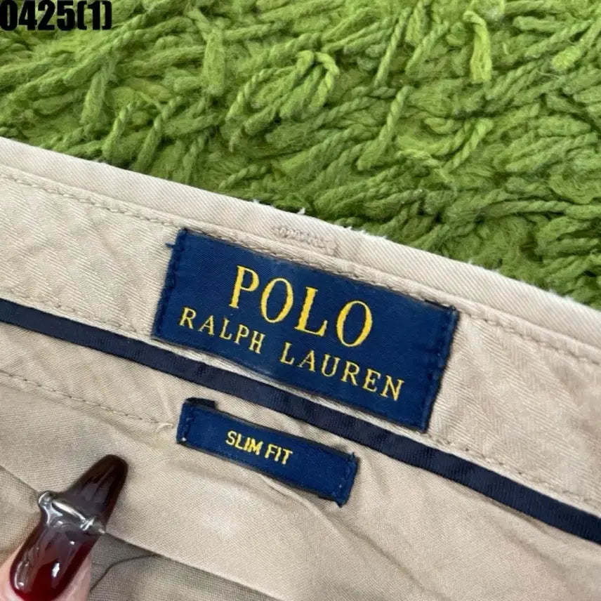 [BUNJANG] Polo Ralph Lauren Beige Cotton Pants 36 / 폴로 랄프로렌 베이지 면바지 36