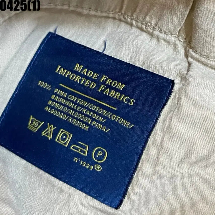 [BUNJANG] Polo Ralph Lauren Beige Cotton Pants 36 / 폴로 랄프로렌 베이지 면바지 36