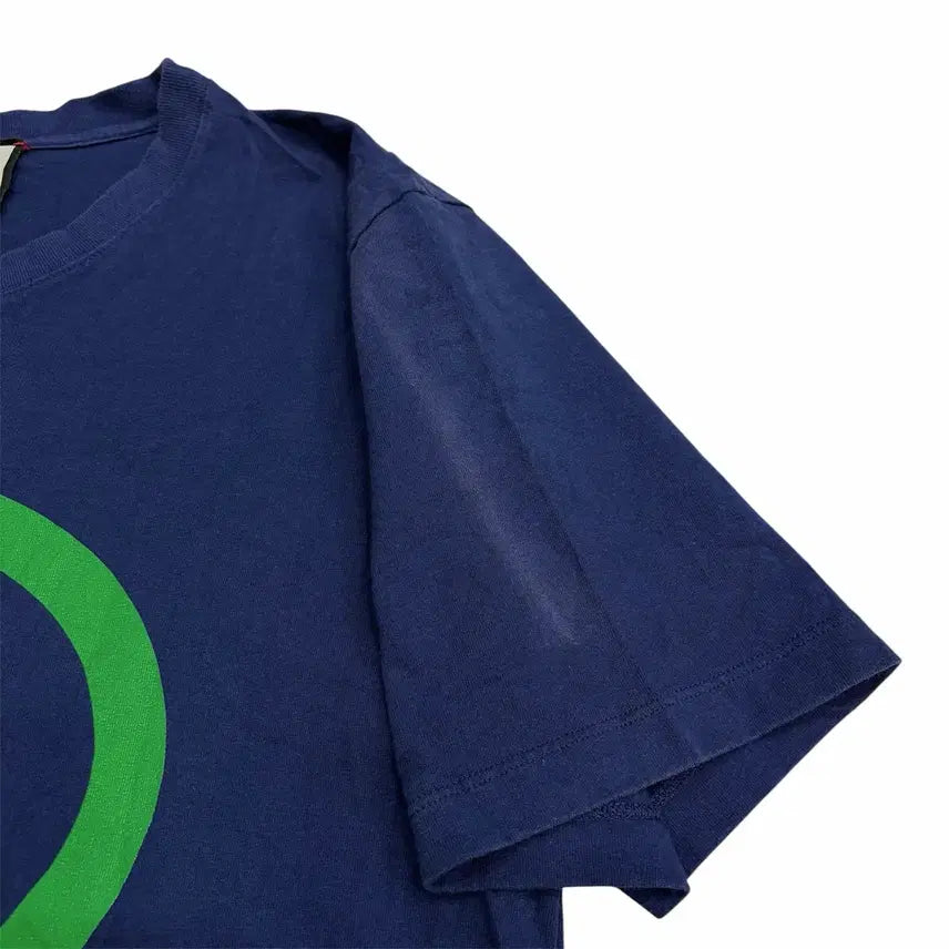 [SOLD OUT] (한글택) 구찌 네이비 반팔 티셔츠 (S) (실측 L-XL 정도)