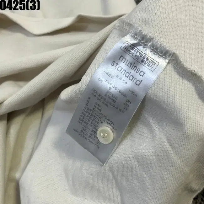 [SOLD OUT] 무신사스탠다드 반팔 카라티셔츠 실측 105