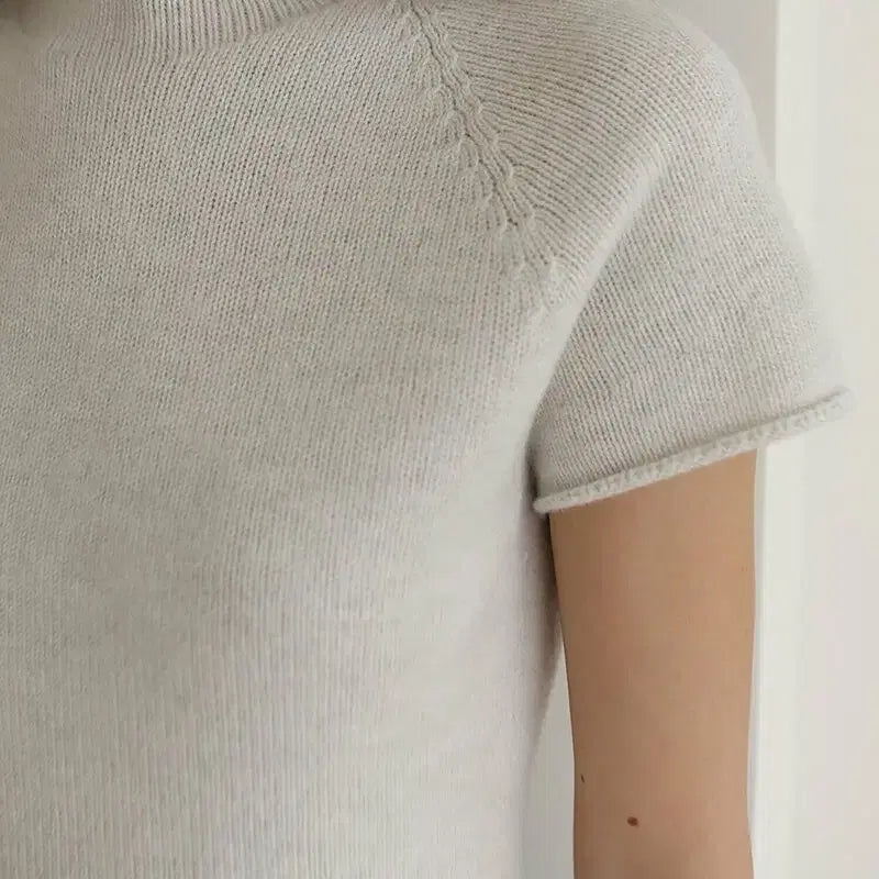 [BUNJANG] fadeiin Poppi Holgarment Merino Wool Knit Top / fadeiin 페이딘 포피 홀가먼트 슈퍼파인 메리노울 니트 하객룩 출근룩
