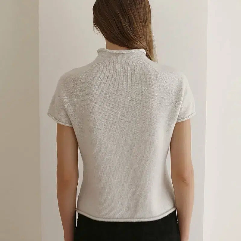 [BUNJANG] fadeiin Poppi Holgarment Merino Wool Knit Top / fadeiin 페이딘 포피 홀가먼트 슈퍼파인 메리노울 니트 하객룩 출근룩