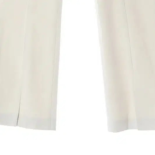[BUNJANG] System Pleated Hem Slit Slacks / 한섬 시스템 핀턱 헴 슬릿 슬랙스
