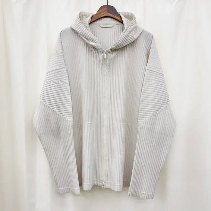 [BUNJANG] Homme Plissé Issey Miyake Hooded Zip-up Jacket / 옴므플리세 후드집업 4사이즈