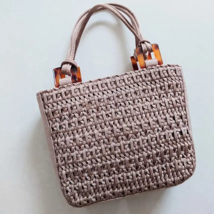 [BUNJANG] Aylesbury Knit Tote Bag / Aylesbury 니트 짜임 토트백