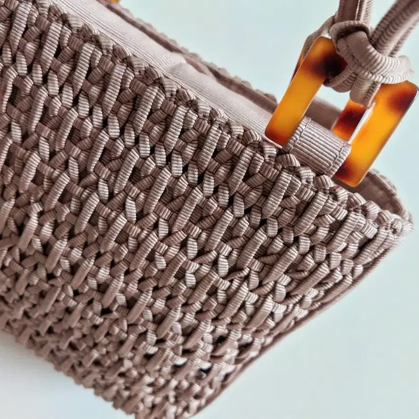 [BUNJANG] Aylesbury Knit Tote Bag / Aylesbury 니트 짜임 토트백