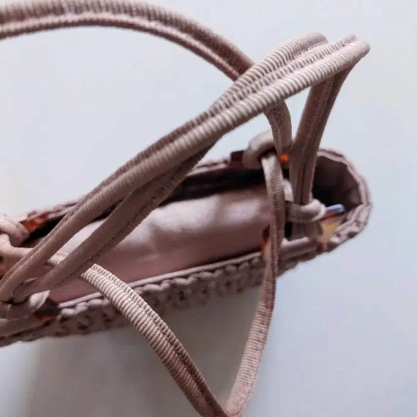 [BUNJANG] Aylesbury Knit Tote Bag / Aylesbury 니트 짜임 토트백