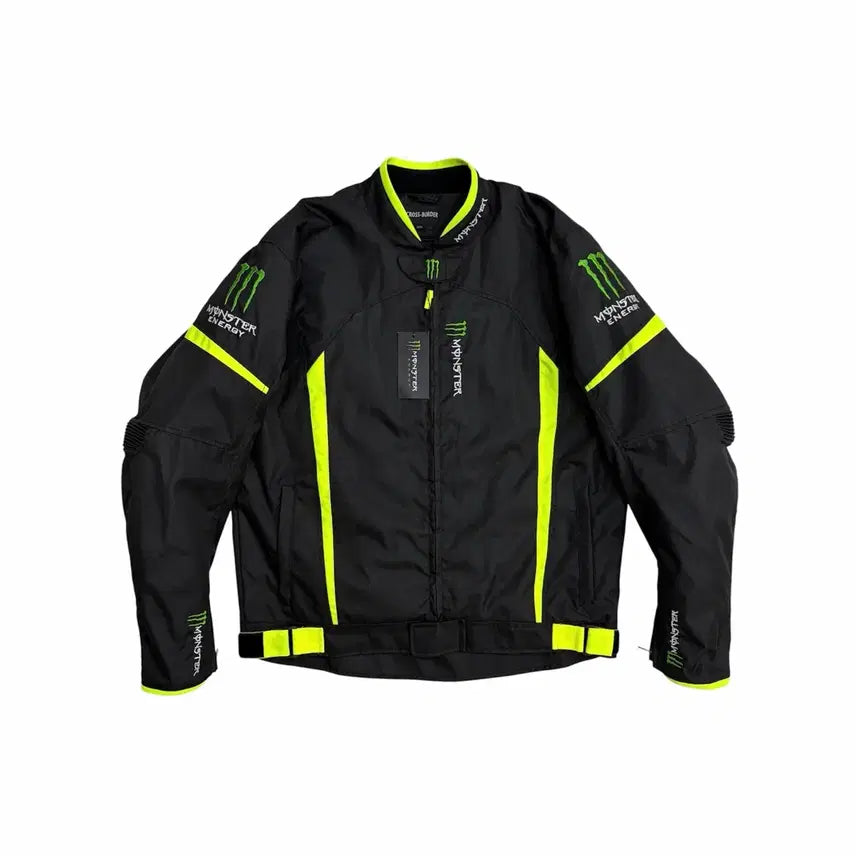 [SOLD OUT] (새상품) 크로스보더 몬스터 에너지 레이싱 라이더 바이커 자켓 (3XL)