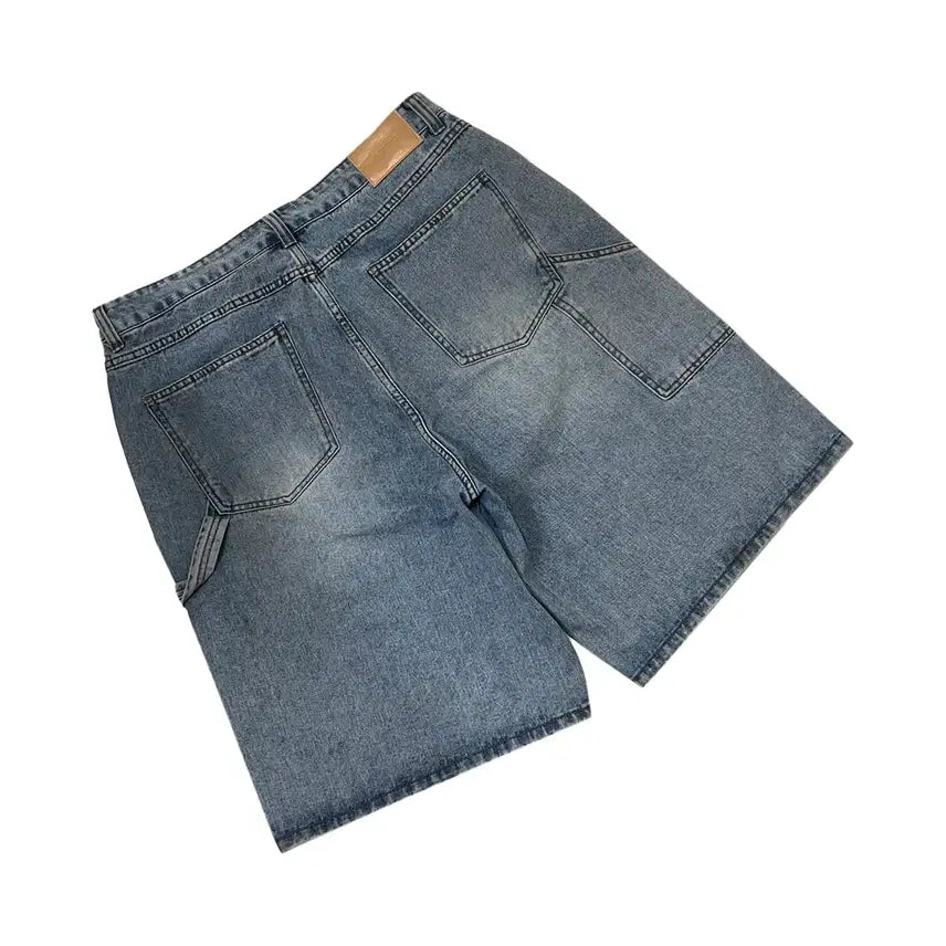 [BUNJANG] Plac x Mego Carpenter Bermuda Denim Shorts XL / 플랙 x 메르고 카펜터 버뮤다 데님 팬츠 XL