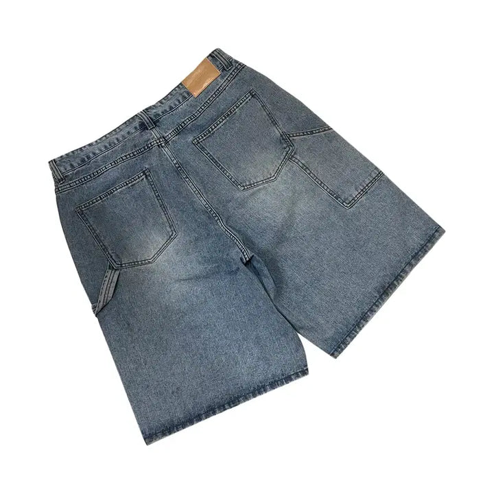[BUNJANG] Plac x Mego Carpenter Bermuda Denim Shorts XL / 플랙 x 메르고 카펜터 버뮤다 데님 팬츠 XL