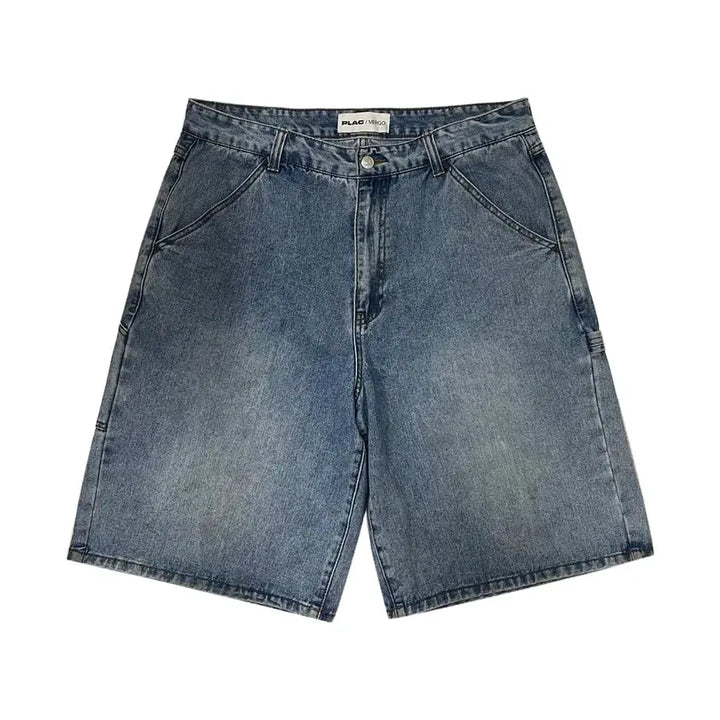 [BUNJANG] Plac x Mego Carpenter Bermuda Denim Shorts XL / 플랙 x 메르고 카펜터 버뮤다 데님 팬츠 XL