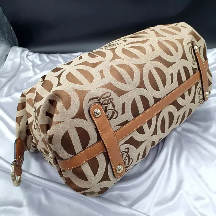 [BUNJANG] Louis Quatorze Luxury Tote Bag / 루이까또즈 로고 럭셔리 토트백 중고 가방 은피아노