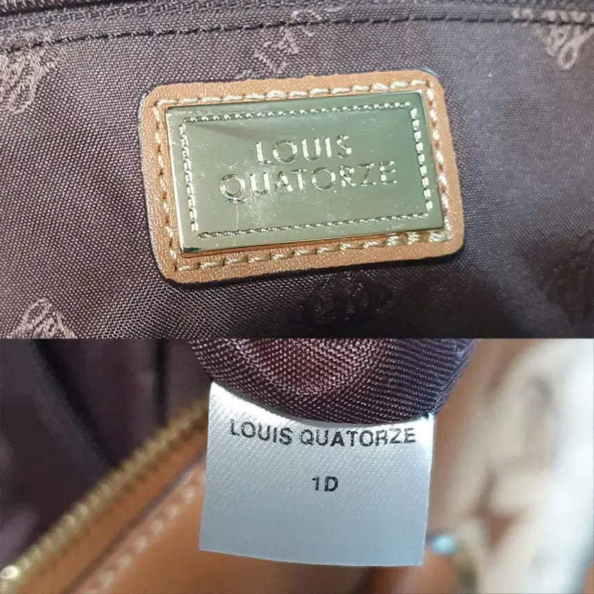 [BUNJANG] Louis Quatorze Luxury Tote Bag / 루이까또즈 로고 럭셔리 토트백 중고 가방 은피아노